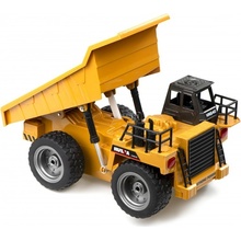 HUINA RC 1540 Nákladné auto sklápěč RTR hnedá 1:18