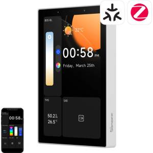 SONOFF Смарт контролен панел Sonoff NSPanel Pro 120 Matter WiFi/Bluetooth/Zigbee (бял) (NSPANEL120PW)