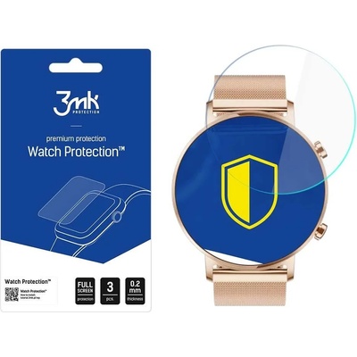 3mk Protection Скрийн протектор 3mk Watch Protection v. ARC+ за Huawei Watch GT 2 42mm (3mk Watch ARC(53))