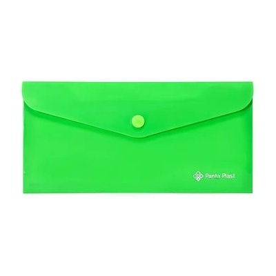 Panta Plast Калъф за документи, dl, pp, патент, panta plast, неоново зелен 0410-0087-04 (0410-0087-04)