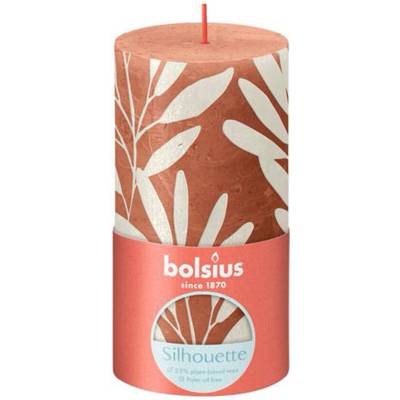 Bolsius Rustikální korálová/šalvěj 13cm