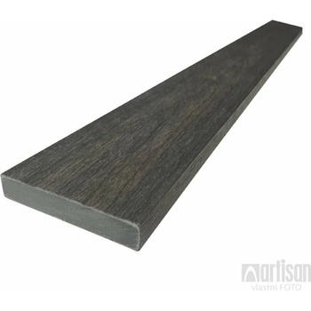 WPC dřevoplastová prkna na plot Dřevoplus Profi 15x80x4000 - Walnut (ořech)