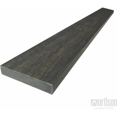 WPC dřevoplastová prkna na plot Dřevoplus Profi 15x80x4000 - Walnut (ořech)