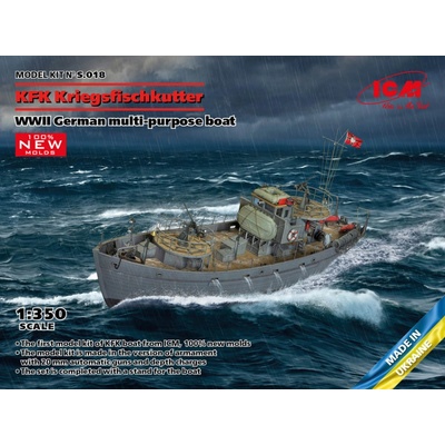 ICM KFK Kriegsfischkutter German Boat WWII 1:350