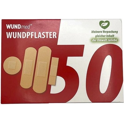 Wundmed sada nejběžnějších náplastí 4 druhy 50 ks