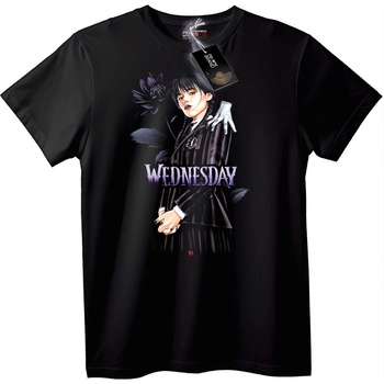 NOONEBRAND Тениска Wednesday - XL, Black