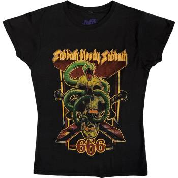 Black Sabbath Bloody Sabbath 666 Black S Дамски Риза (BSTS32LB01)