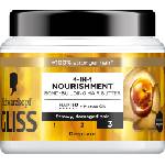 Schwarzkopf GLISS Подхранваща маска за суха и увредена коса Nourishment 4-in-1, 400 ml (2033384)
