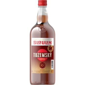 Slovlik Trenčiansky Tuzemský Tmavý 40% 1 l (čistá fľaša)