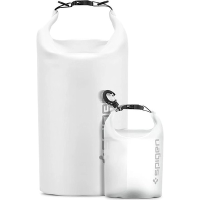 Púzdro Spigen Aqua Shield WaterProof Dry Bag 20L + 2L A630 Snow biele