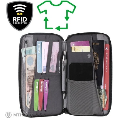 Lifeventure RFiD Travel cestovní peněženka
