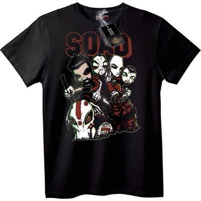 NOONEBRAND SYSTEM OF A DOWN SOAD Тениска - S, Black