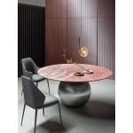 Bonaldo МАСА КЕРАМ ПЛОТ circus d140 rosso imperial (t03dcl0cern)