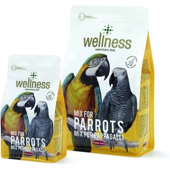 Padovan Wellness Mix for Parrots - премиум храна за големи папагали (жако, ара, амазони) 750 гр