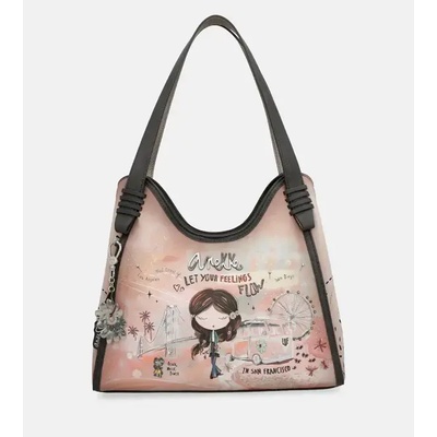 Anekke Стилна и красива дизайнерска дамска чанта Anekke с атрактивен принт