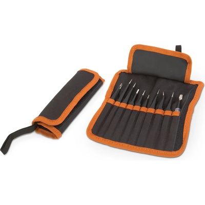 Handy Sada precíznych pinziet antistatické 11 častí matná čierna