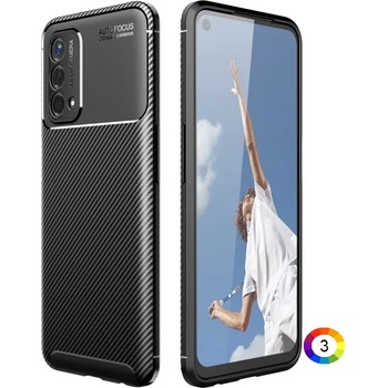 Image 1 of OnePlus Nord N200 5G Удароустойчив Carbon Fiber Калъф и Протектор