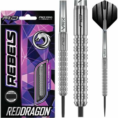 Sada steel šípok Red Dragon Rebel 21g, 90% wolfram