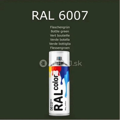 Zollex Deco Blik RAL 6007 zelená 400 ml