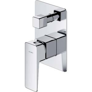 Omnires Parma - Скрита батерия, за 2 уреда, с корпус, хром PM7435CR (PM7435CR)