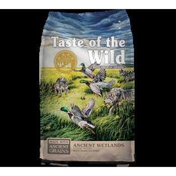 Diamond Pet Foods Taste of the Wild Wetlands Canine Recipe-Суха храна за израснали кучета с микс от три птичи меса 12, 2 кг