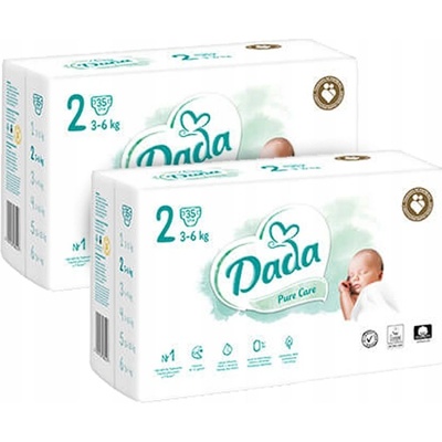 Dada Pure Care 2 Mini 3-6 kg 35 ks