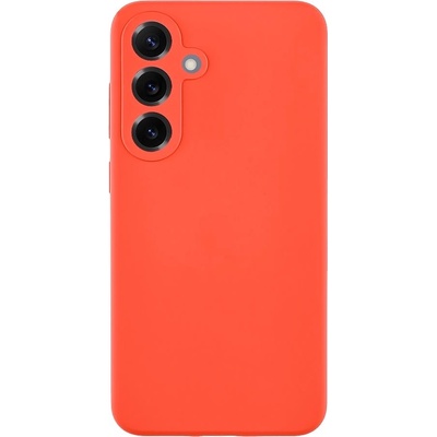 Tactical Силиконов калъф за Samsung Galaxy S25 Plus - Tactical Velvet Smoothie Cover (червен) (57983123796)