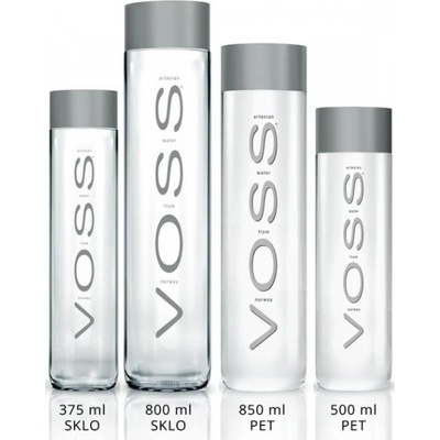 VOSS neperlivá voda 12 x 800 ml