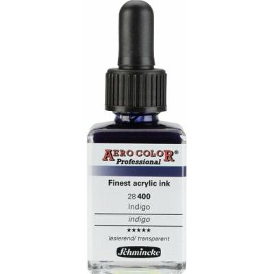 Schmincke Aero Color akrylový atrament Professional Standard 400 indigová