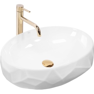 Rea Maya 60x39 cm shiny white (REA-U5660)
