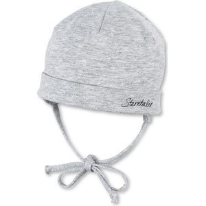 Sterntaler Детска зимна шапка (beanie) Sterntaler Kid's OCS Beanie Melange Beanie - Silber - размер 39 cm (904-5012-0214)
