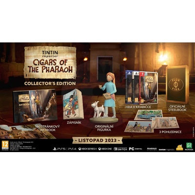 Tintin Reporter: Cigars of the Pharaoh (Collector's Edition)
