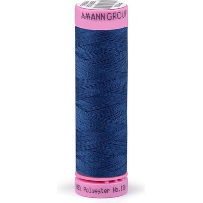 Prima-obchod Polyesterové nitě návin 100 m Aspo Amann, barva 0816 Estate Blue