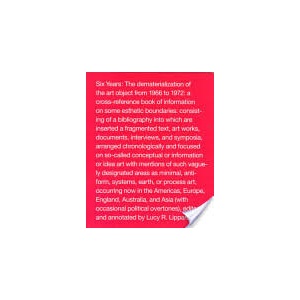 Six Years | Lucy R Lippard (ISBN: 9780520210134)