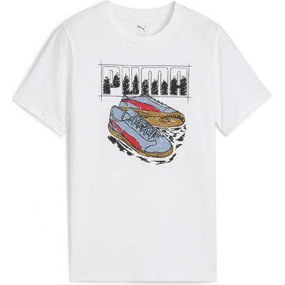PUMA GRAPHIC SNEAKER TEE B 68993902 – Bílá