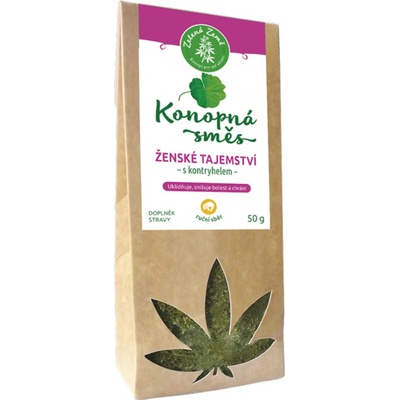 Zelená země Konopná zmes Ženské tajomstvo 50 g