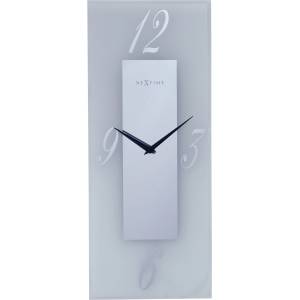 NeXtime Стенен часовник Dali прозрачно-сив (3302FR)