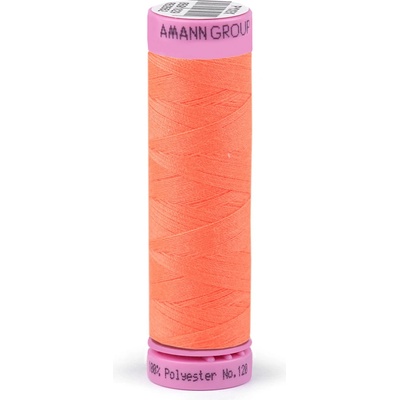 Polyesterové nitě návin 100 m Aspo Amann Varianta: 0135 Fusion Coral, Balení: 5 ks