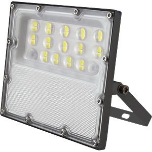 UltraLux Led slim ПРОЖЕКТОР 20w, 5000k, 220-240v ac, ip65 НЕУТРАЛНА СВЕТЛИНА (spts2050)