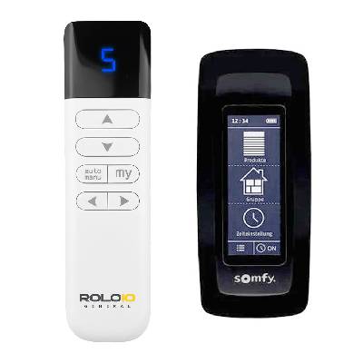 SOMFY Nina Timer io - съвместим дистанционно управление ROLO, 868 MHz, 5 канала (Nina Timer io)