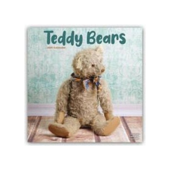 Teddy Bears Calendar 2024 Square Wall Calendar - 16 Month