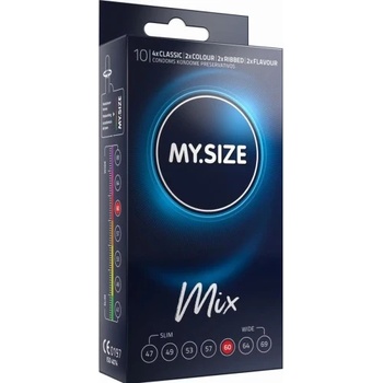 My Size Pro 10 бр. Микс презервативи My Size Mix 60 мм