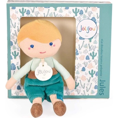 Doudou Julijou Jules 16 cm zelená