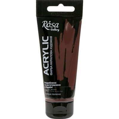 Rosa Gallery АКРИЛНА боя Burnt Umber (647) 60 ml 1 бр (3241647)