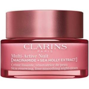 Clarins Multi-Active Nuit Нощен възстановяващ крем за фини сухи линии за нормална към суха кожа 50 ml