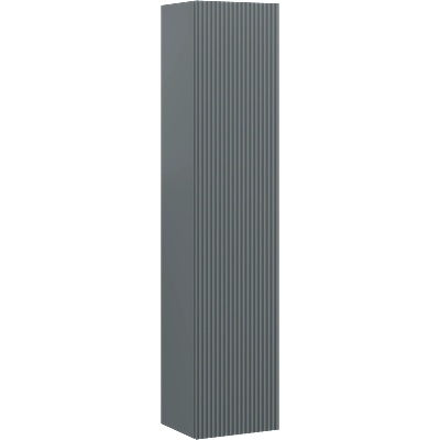 Mexen Rivel баня шкаф 35 см, 1 врата, релефен, графит мат - 91A21-03016-1-BF66 (91A21-03016-1-BF66)