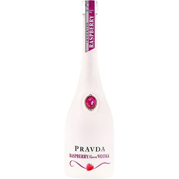 Pravda Vodka Raspberry 37,5% 0,7 l (holá láhev)