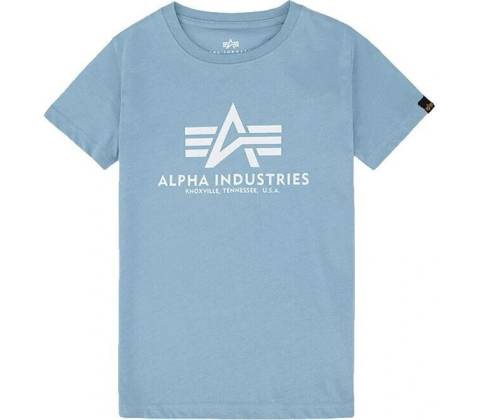 Alpha Basic T Kids/Teens greyblue