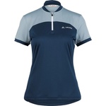 Vaude Дамска фланелка с къс ръкав за колоездене Vaude Women's Matoso Hzip T-Shirt Cycling jersey - Nordic Blue - размер 42 (EU) (156-3084-0114)