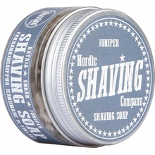 Nordic Shaving Company Juniper mýdlo na holení 80 g